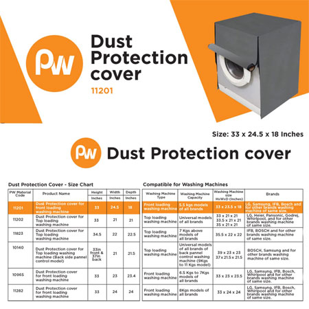 Dust Cover for Front Load - Image 3