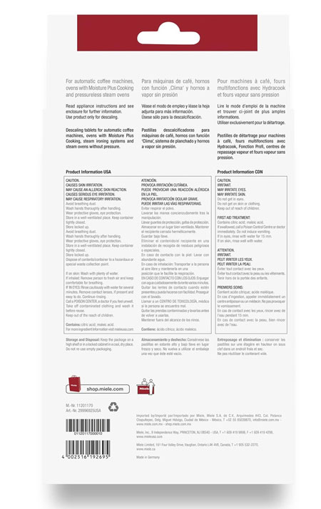 Miele Descaling tablets, 6 tablets - Image 2