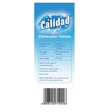Dishwasher Tablets - 30 Tabs - Image 7