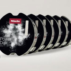 Miele PowerDisk All in 1, 400 g Dishwasher detergent [5 Power Disk Combo]