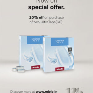 Miele UltraTabs All in 1, 60 Tabs [2 x 60 Tabs]