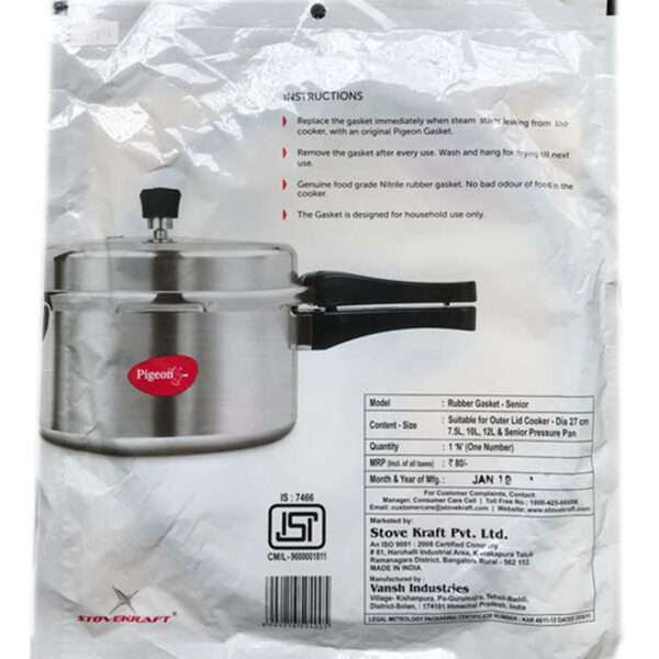 Cooker Gasket-Senior - Image 2